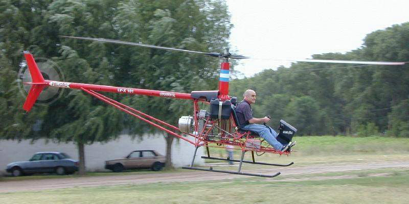 Augusto-Cicare turbine powered CH-7 Angel helicopter prototype