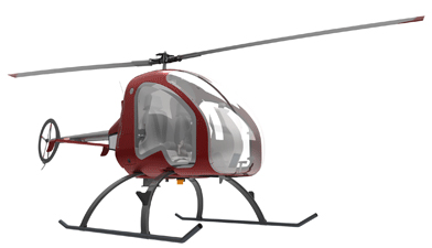 Auroa turbine helicopter