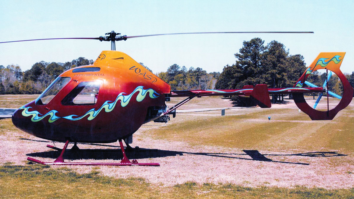 Experimental WASP helicopter helowerks