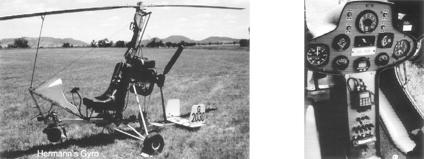 Hermann Roche Gyrocopter Helicopter