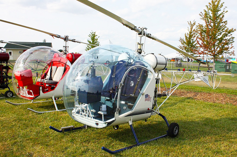 Safari kit helicopter airshow display