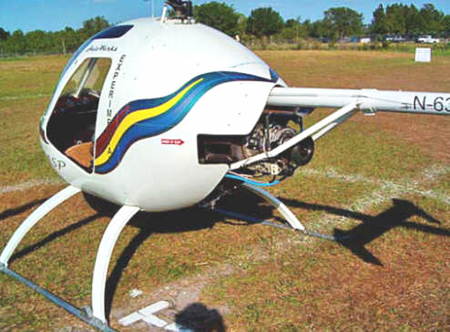 Small turbine powered helicopter