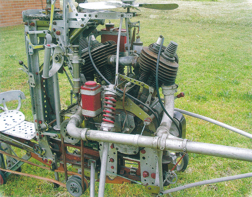 Australian homebuilt helicopter engine