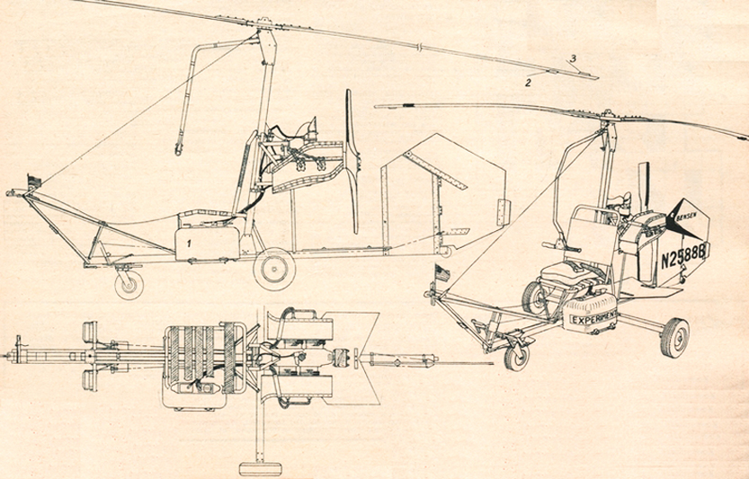 Bensen B8M gyrocopter