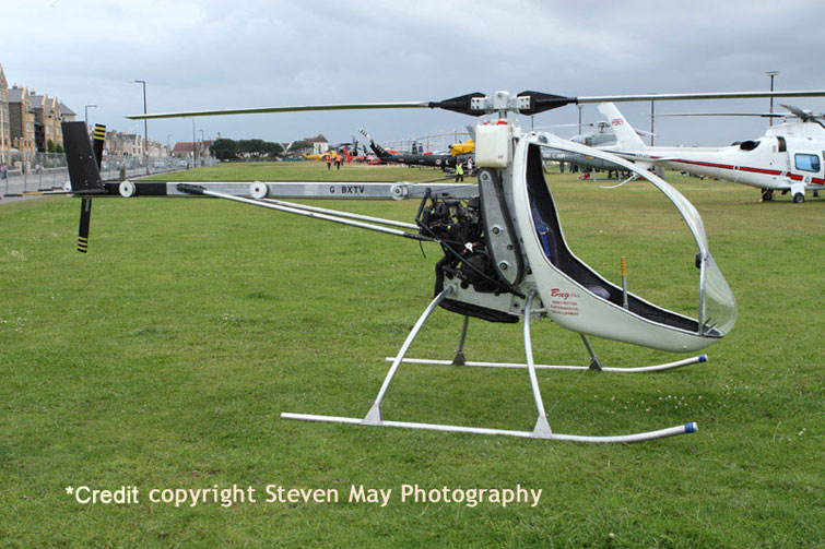 BUG 4 helicopter airshow display