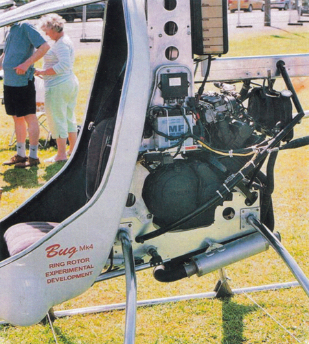BUG 4 helicopter engine