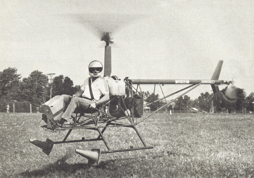 CH6 Ultralight Personal helicopter