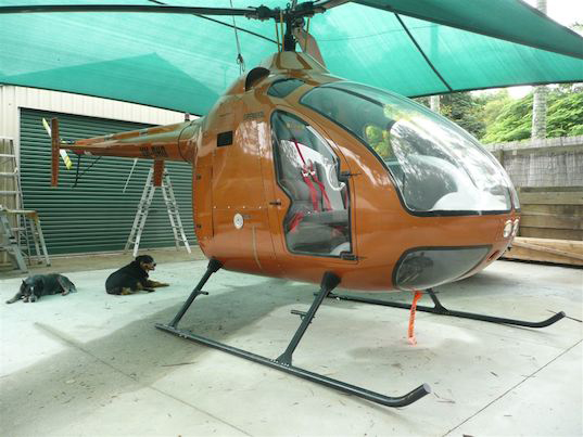 Delta D2 diesel helicopter