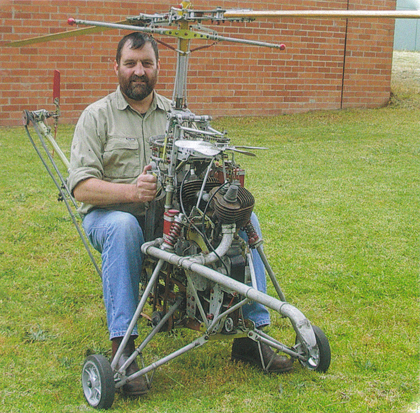 Eric Adney Australian experimental helicopter