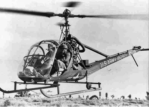 Hiller H-23B Raven helicopter