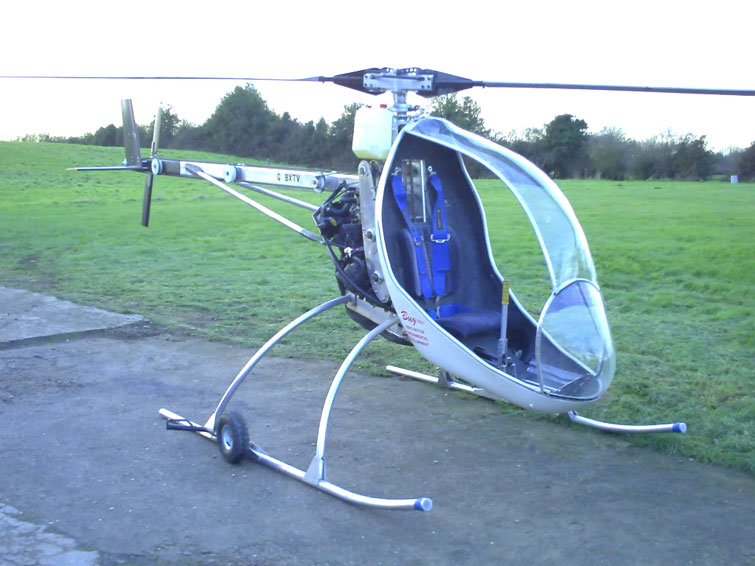 The ultralight BUG helicopter