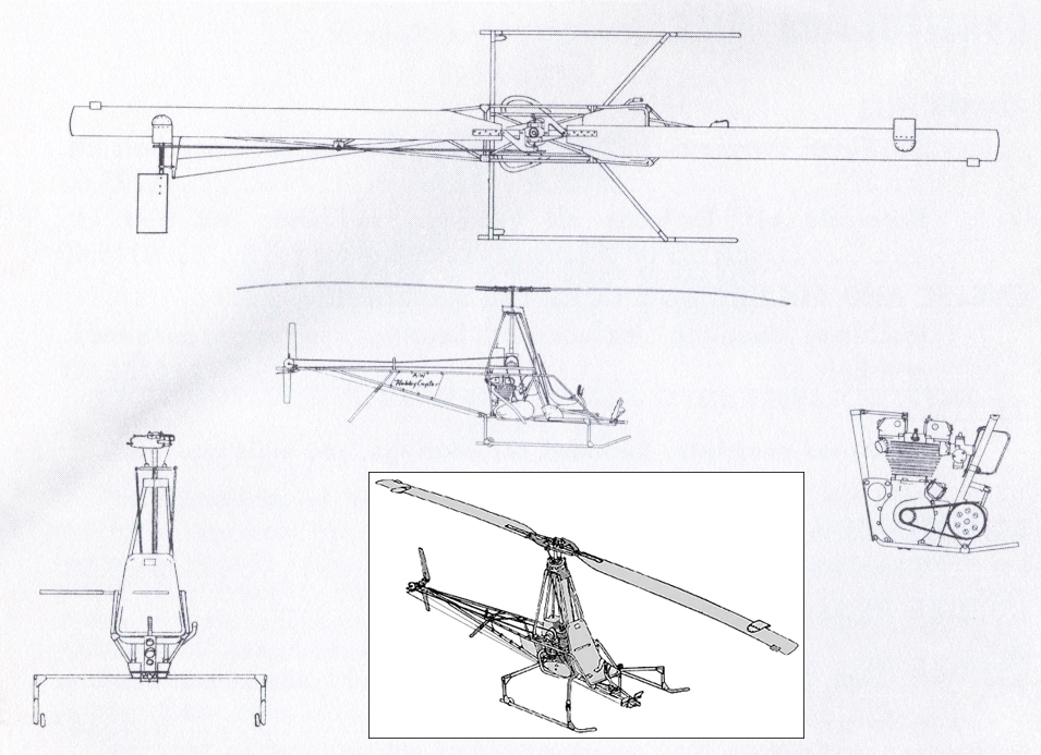 Adams Wilson Hobby Copter Helicopter