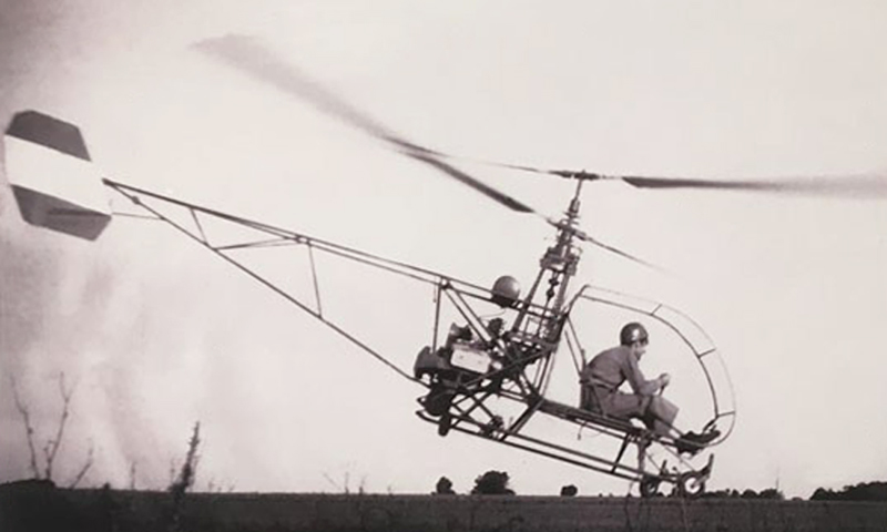 Augusto Cicare CH1 coaxial helicopter