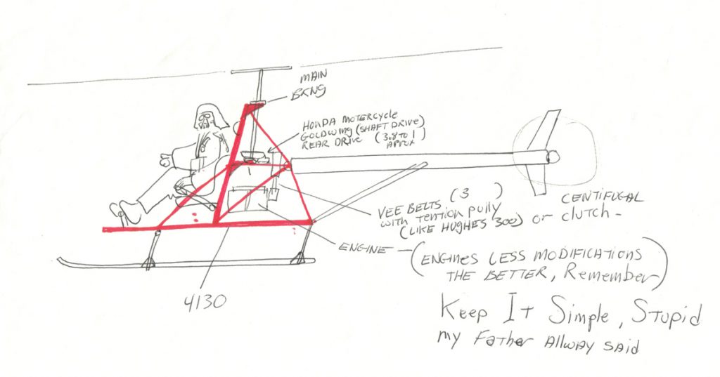 Don Hillberg homebuilt helicopter design