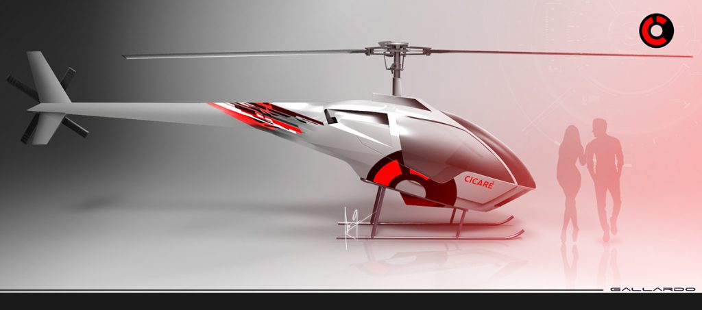 Future Cicare concept helicopter