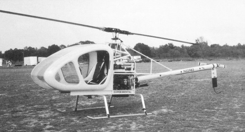 Scout single seat experimental helicopter