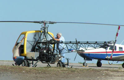 Testing-Pawnee Aviation kit helicopter