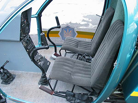 Aerokopter helicopter cabin