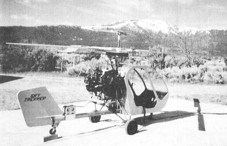 Aldo Sella Skye Trekker coaxial helicopter