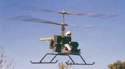 Cicare CH11s helicopter coaxial rotor system