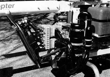 Helicopter Rotax 582 Engine