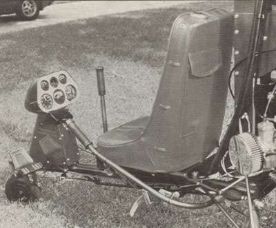 Simple Control Panel Instruments And Seat Tank
