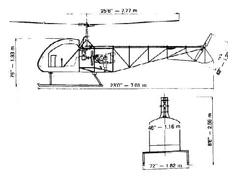 Australian Phillicopter two seat helicopter