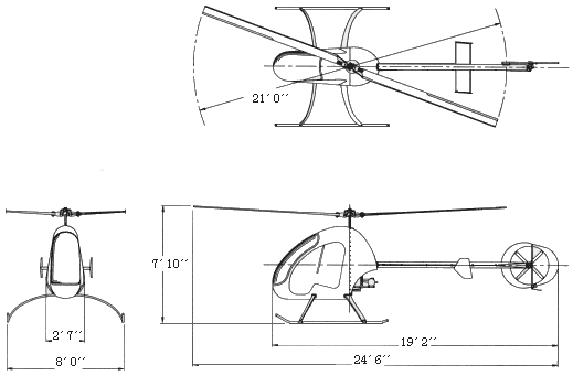 Ultrasport 254 helicopter