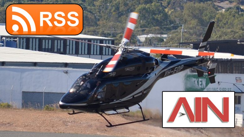 AIN online rss rotorcraft news feed