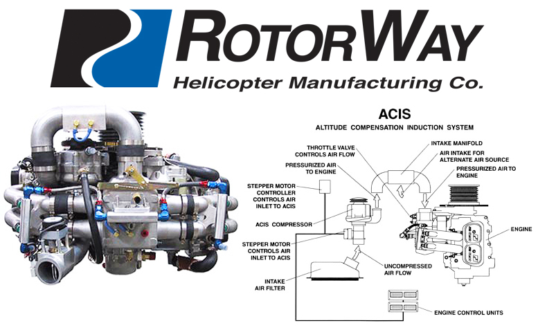 Rotorway Helicopter Engine ACIS