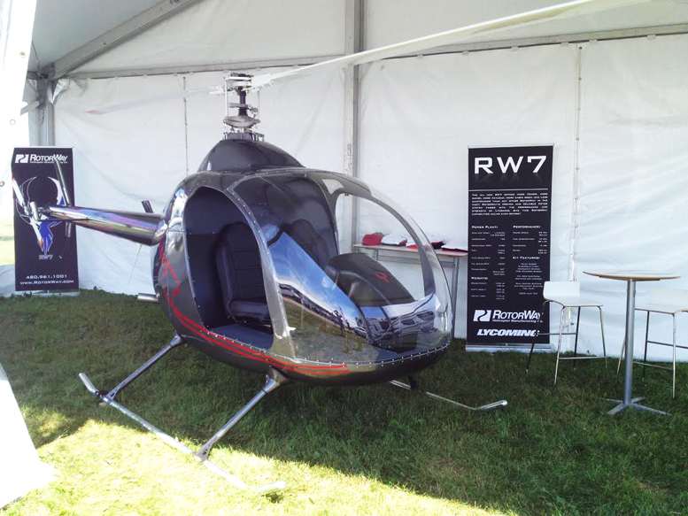 Rotorway Lycoming RW7 helicopter