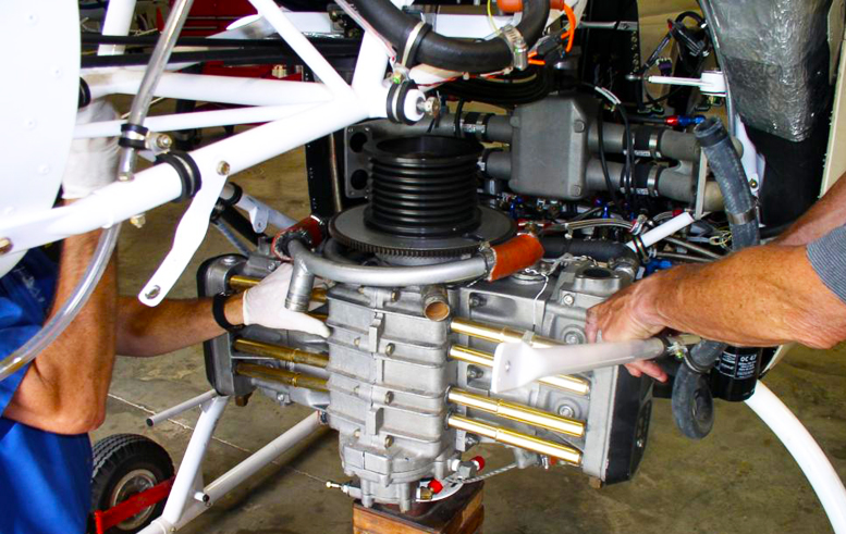 Rotorway Talon 162F engine