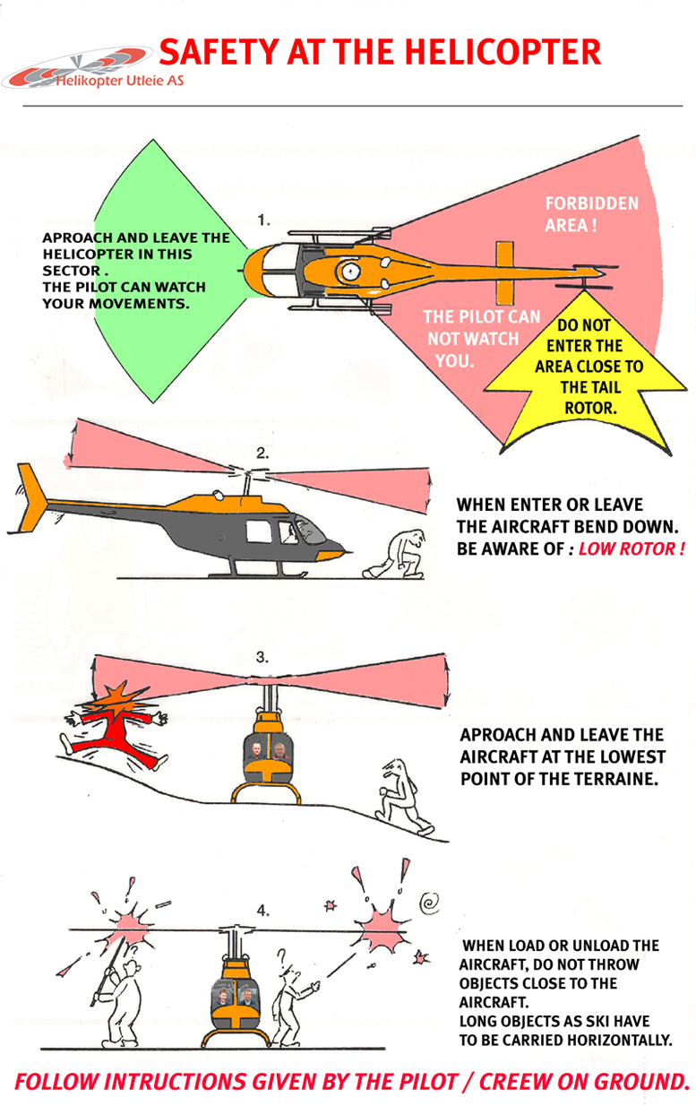 Safety with helicopters