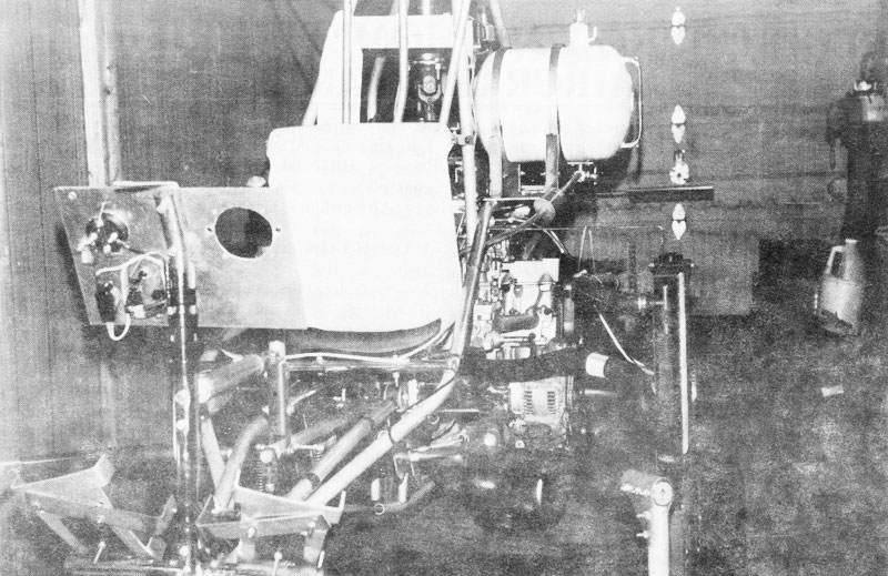 Adams Wilson experimental helicopter car engine