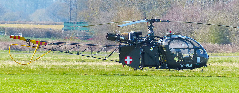 Aerospatalie turbine helicopter