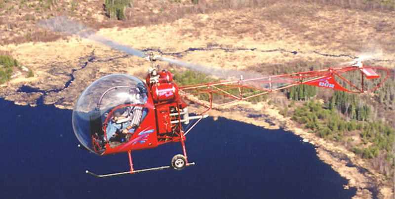 Baby belle safari helicopter