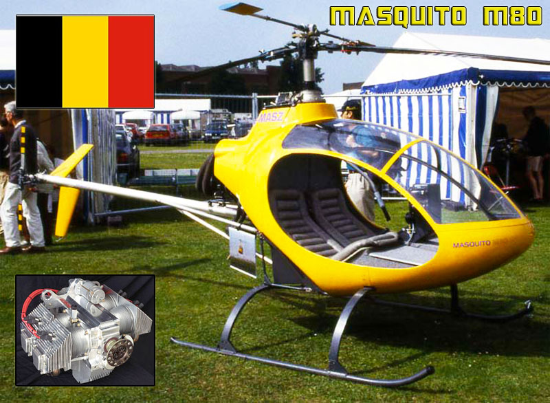 Belgium Masquito M80 kit helicopter