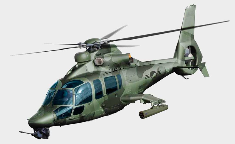 Dauphin based attack helicopter