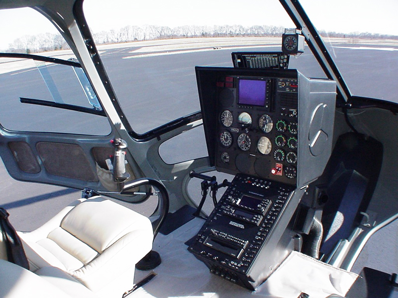 Enstrom helicopter 480 Interior Cockpit