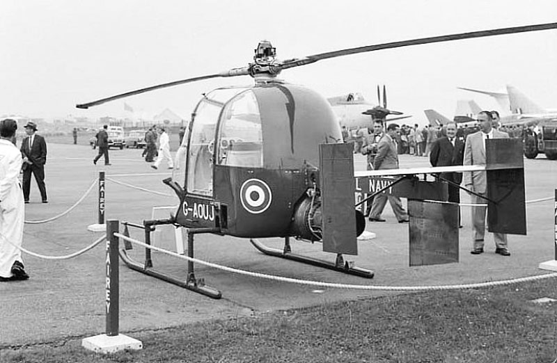 Fairey Aviation Fairey Ultra Light helicopter display Farnborough 1957