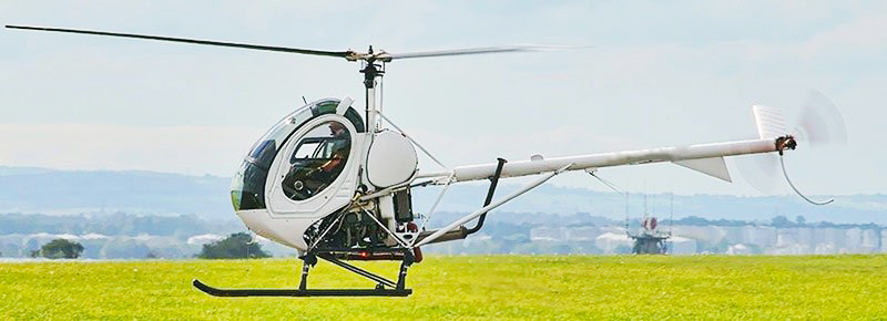 HUGHES 300C helicopter