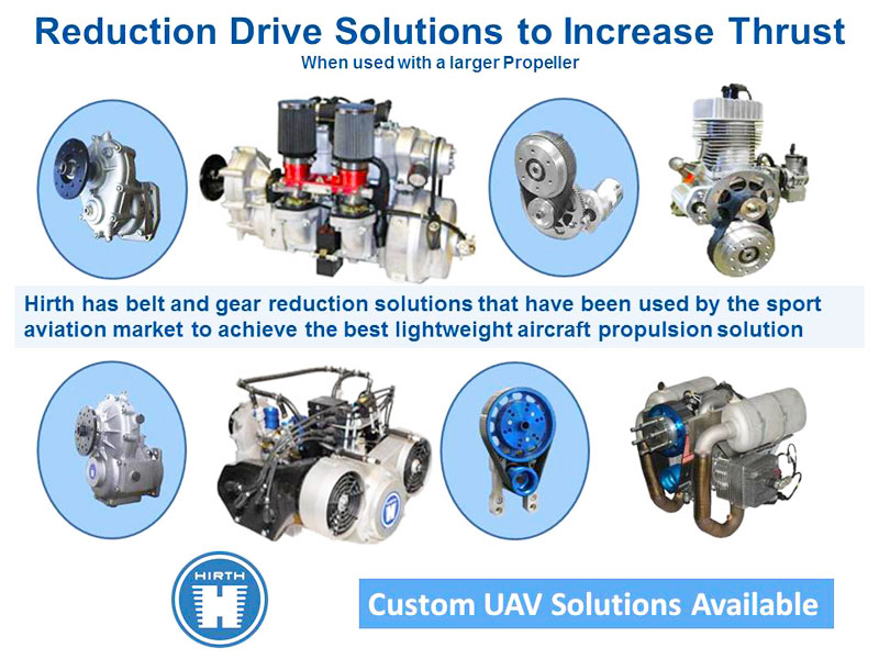 Hirth Engine Reduction Drive Solutions