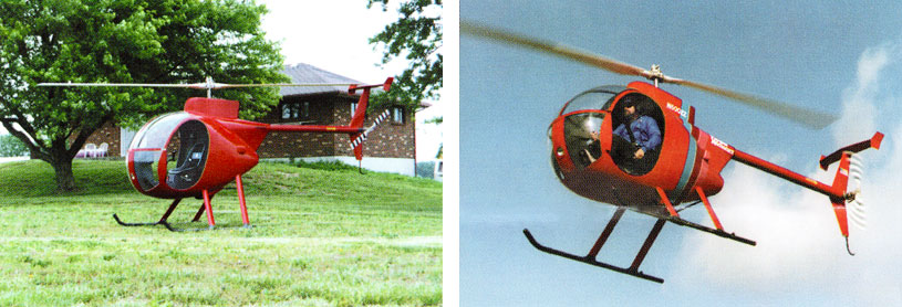 Homemade Mini 500 helicopter