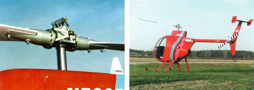 Lightweight composite kit helicopter