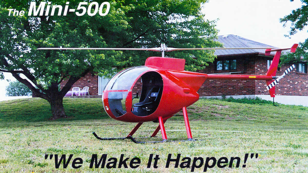 Mini 500 Helicopter - From The Presidents Desk