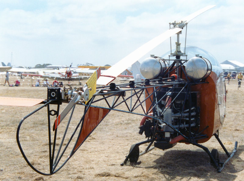 Canadian Home Rotors Safari helicopter tail boom