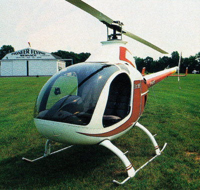 early rotorway exec 90 helicopter
