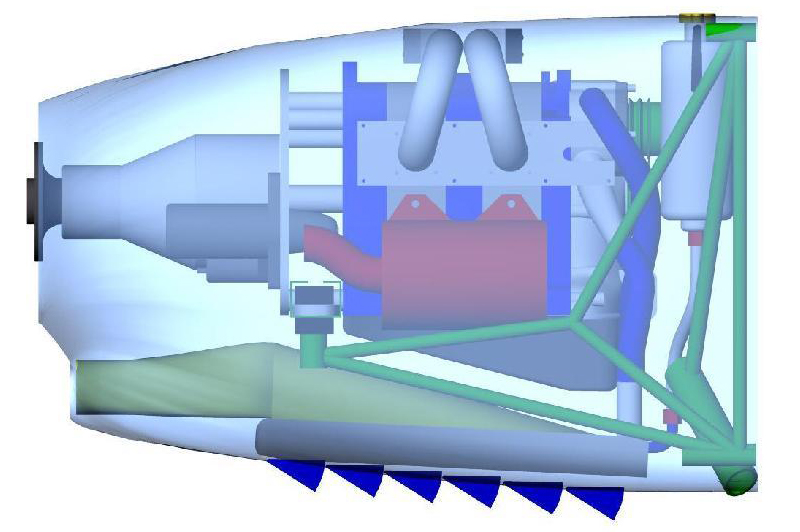 rotary powered plane