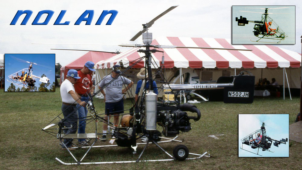 Nolan 51-HJ Coaxial Helicopter - Indiana 1995