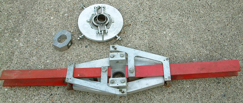 Rotorway Scorpion helicopter rotorhead swashplate